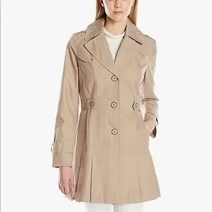 Via Spiga Jackets Coats Via Spiga Single Breasted Pleated